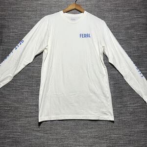 Feral Shirt Men's M White Long Sleeve Best Wet Suits